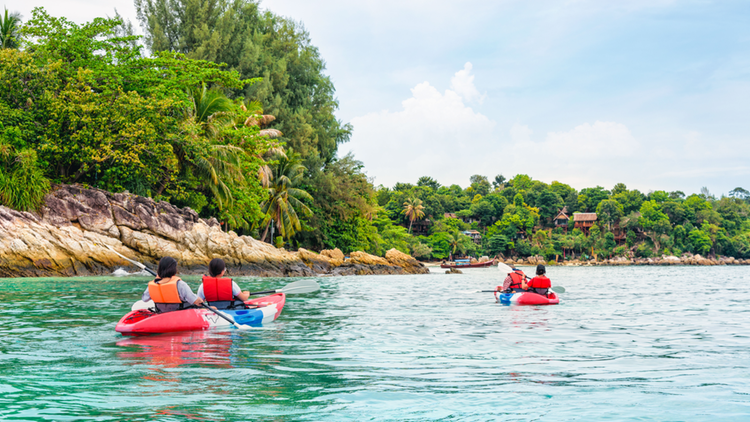 Kayaking en Thaïlande