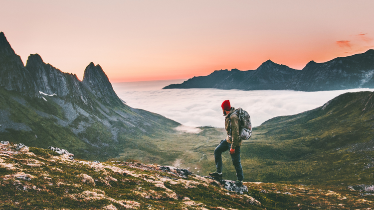 Wanderer in Norwegen