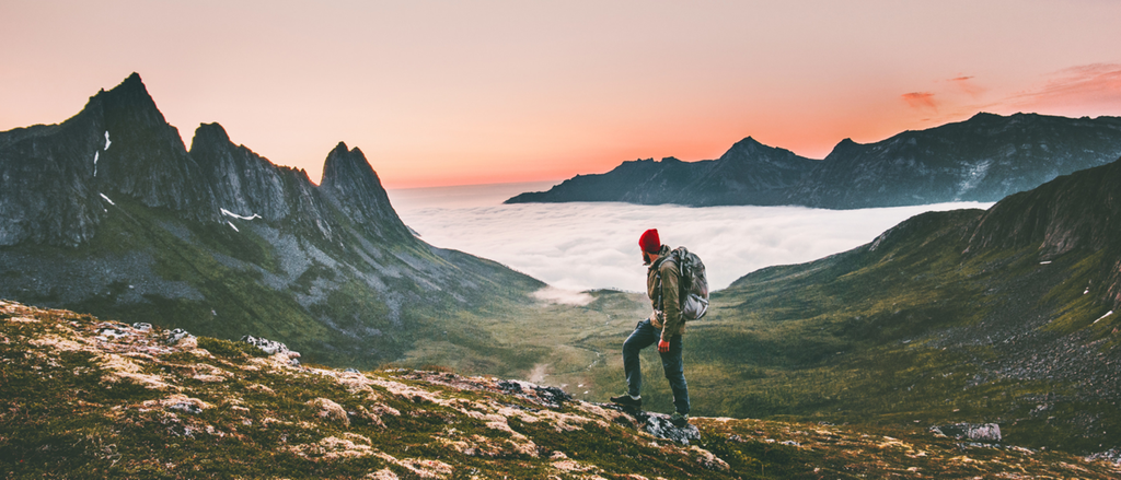 Wanderer in Norwegen