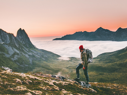 Wanderer in Norwegen