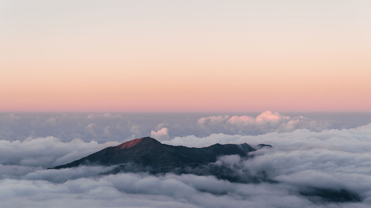 Le volcan Haleakala à Maui, Hawaï
