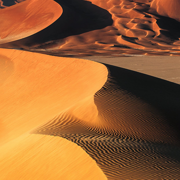 Sonnenuntergang in der Rub al-Chali im Oman