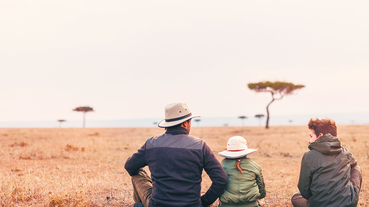 Familie in Kenia