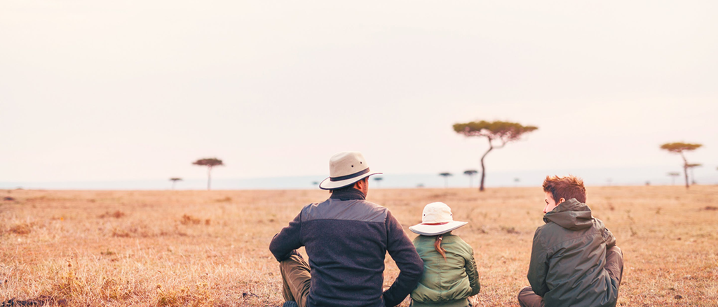 Familie in Kenia