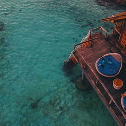 Bawah Reserve en Indonésie