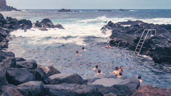 Termas de Ferraria auf den Azoren