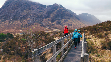 Wandern durch die schottischen Highlands