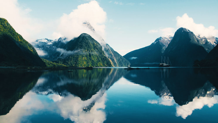 Lago in Nuova Zelanda