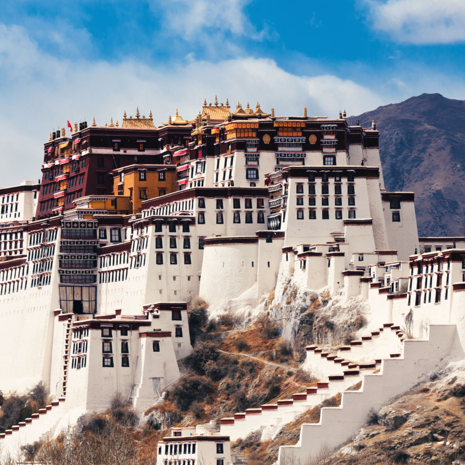 Le Potala à Lhassa, Tibet
