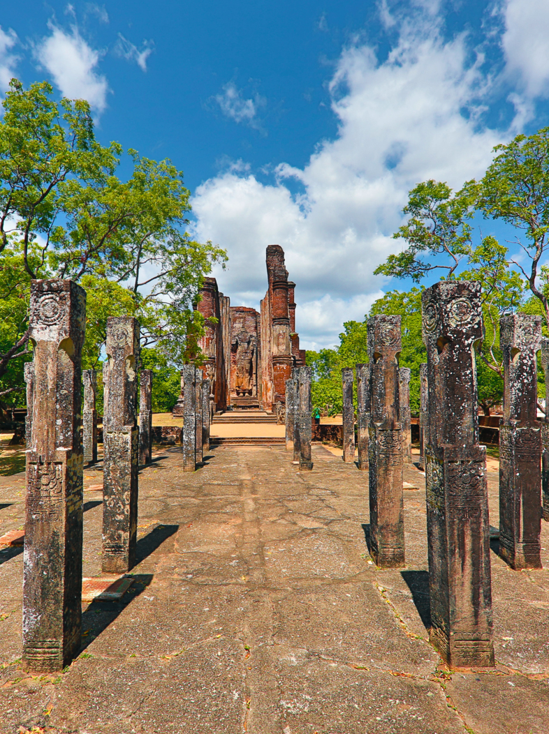 Historical site of Polonnaruwa, Sri Lanka