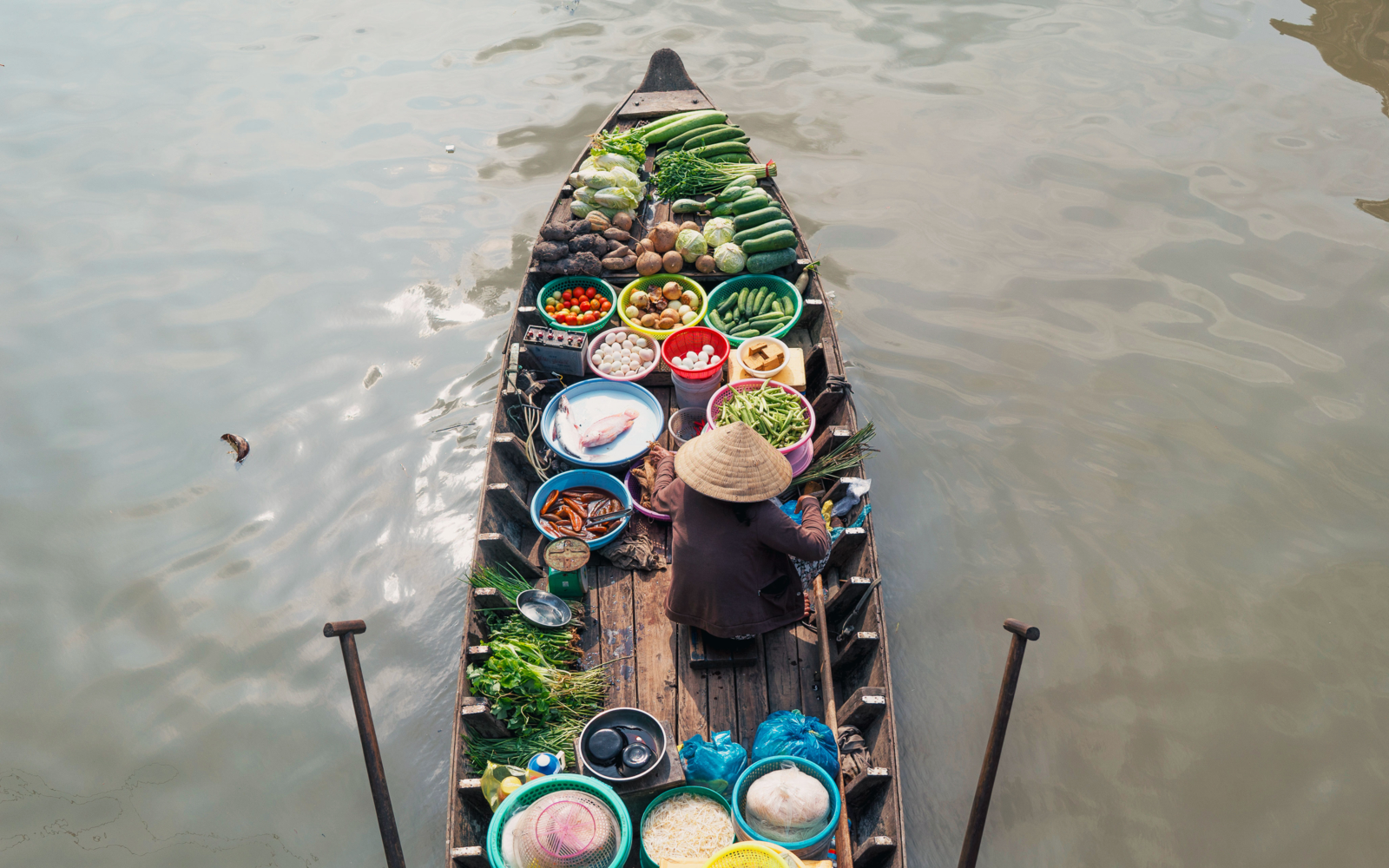 Navigare tra i mercati galleggianti del delta del Mekong | Evaneos