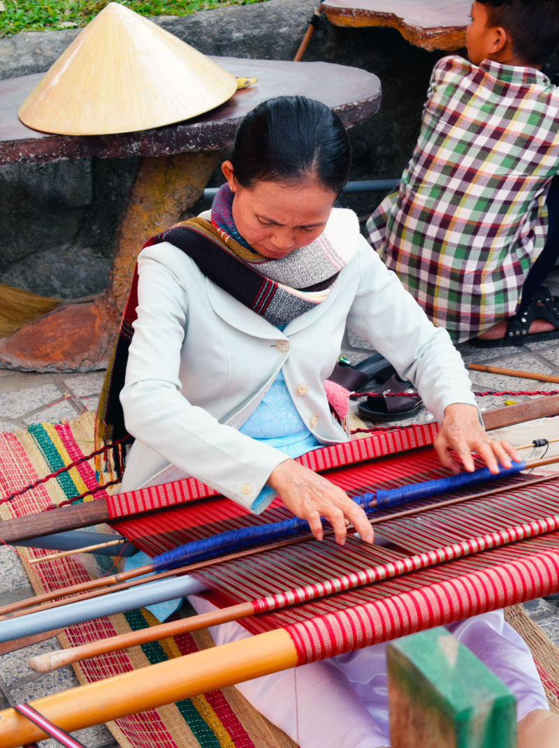 Weaver in Vietnam