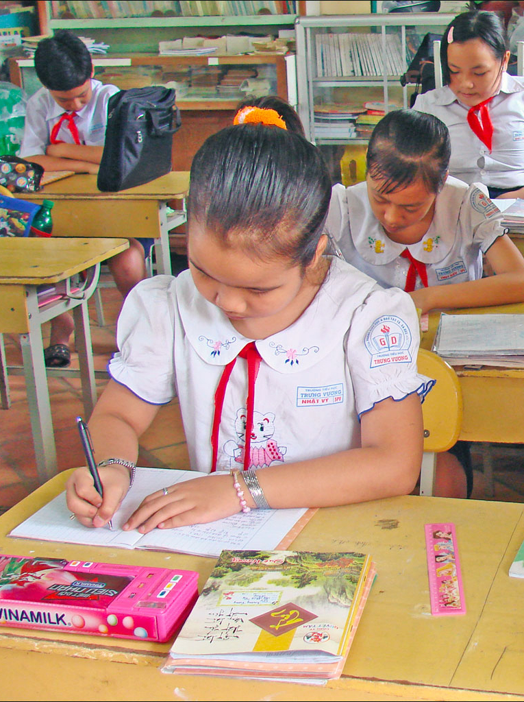 L'école bilingue francophone Trung Vuong (Sa Dec, Vietnam)