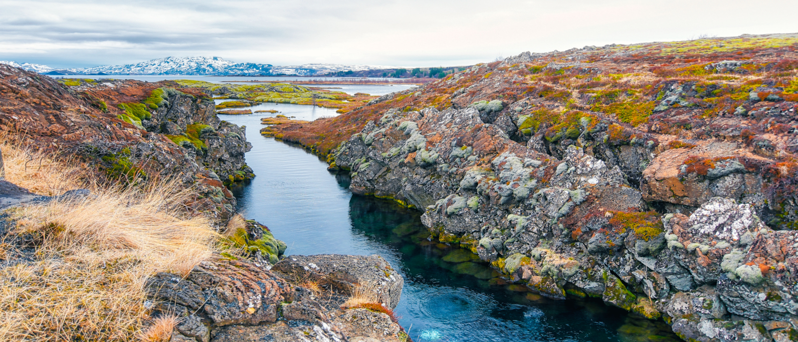 A fissure between the American and Eurasian tectonic plates, Silfra has some of the clearest water on earth