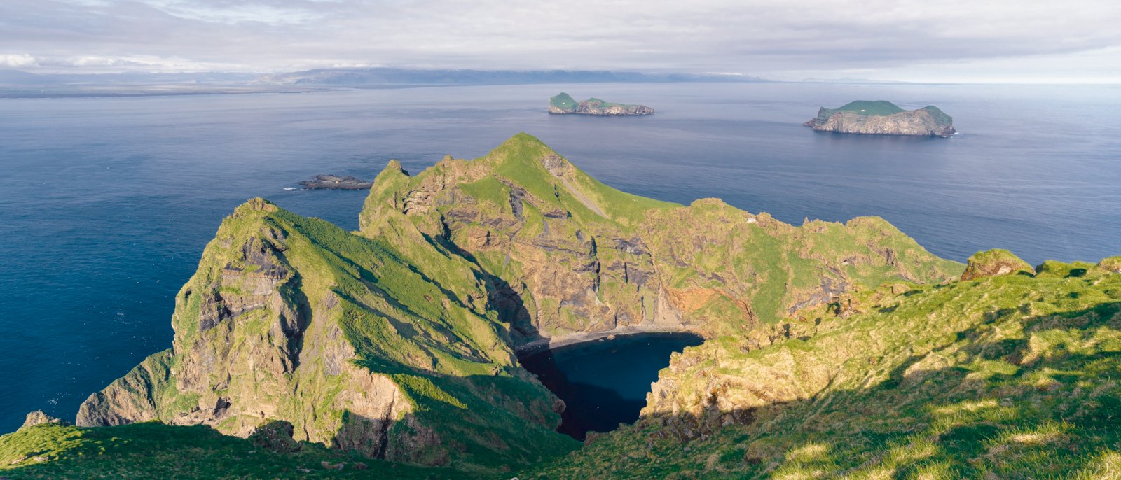Heimaey cliffs (Vestmann Islands - south of Iceland)
