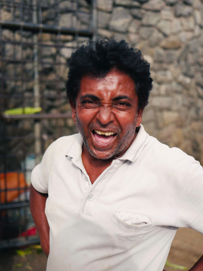 Man in Kandy, Sri Lanka