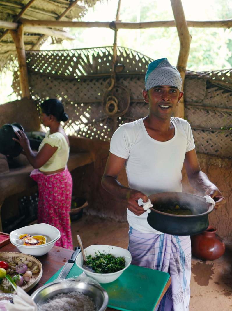 Cooking with locals in Sri Lanka
