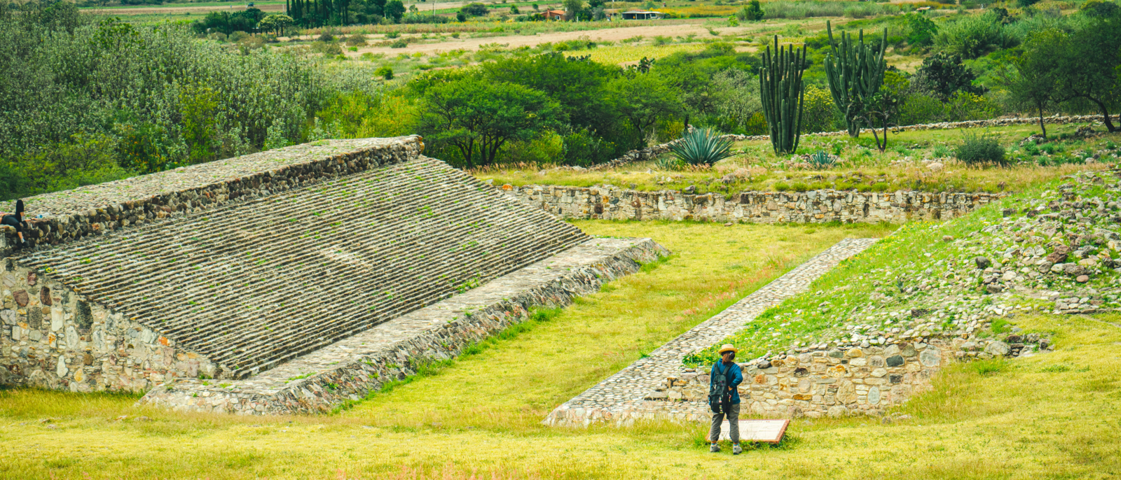Zapotec Ruin "Dainzu" in Oaxaca, Mexico