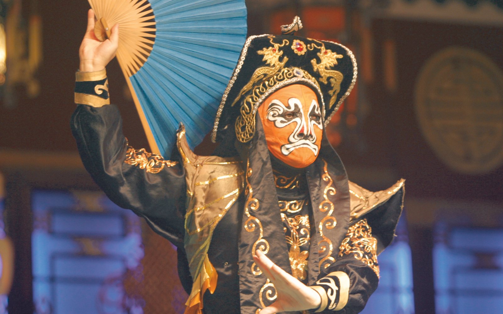 Сяхоу Дунь пекинская опера маска