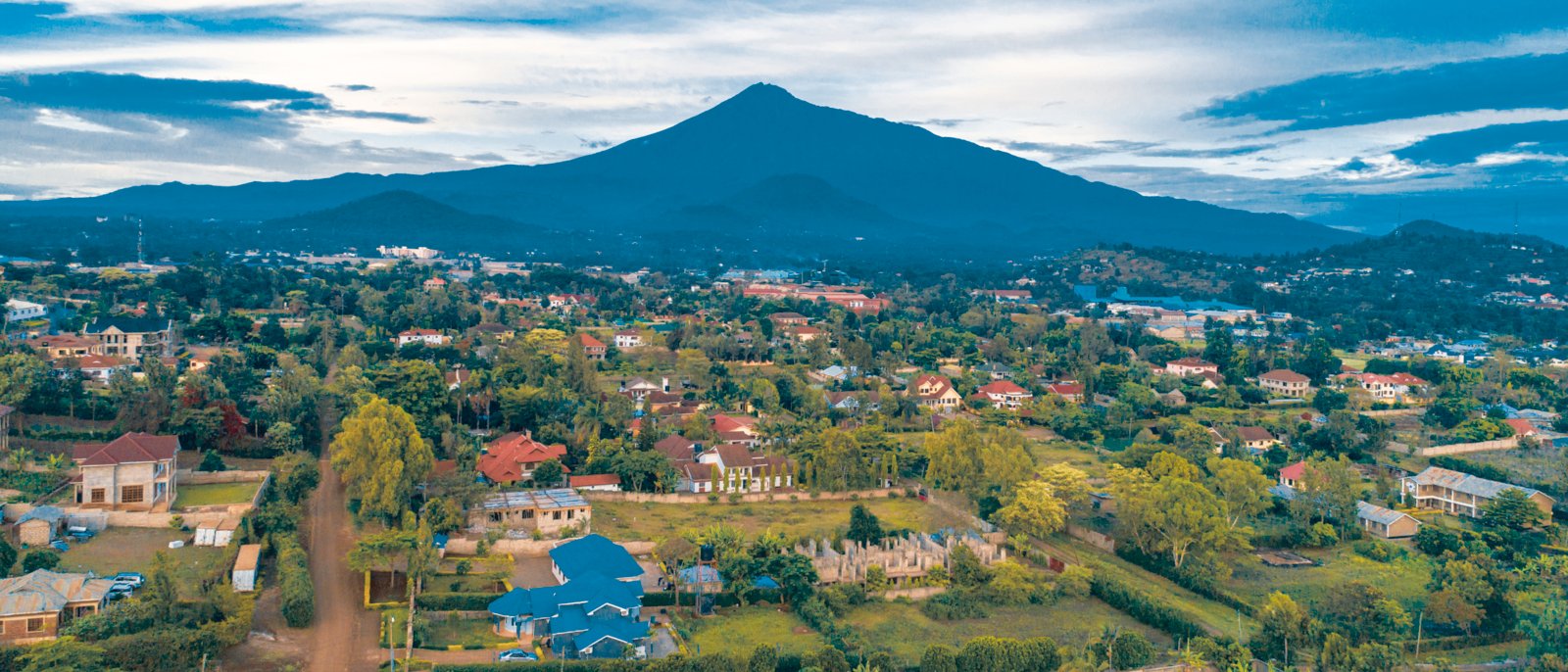 The landscape of Mount meru in Arusha, Tanzania