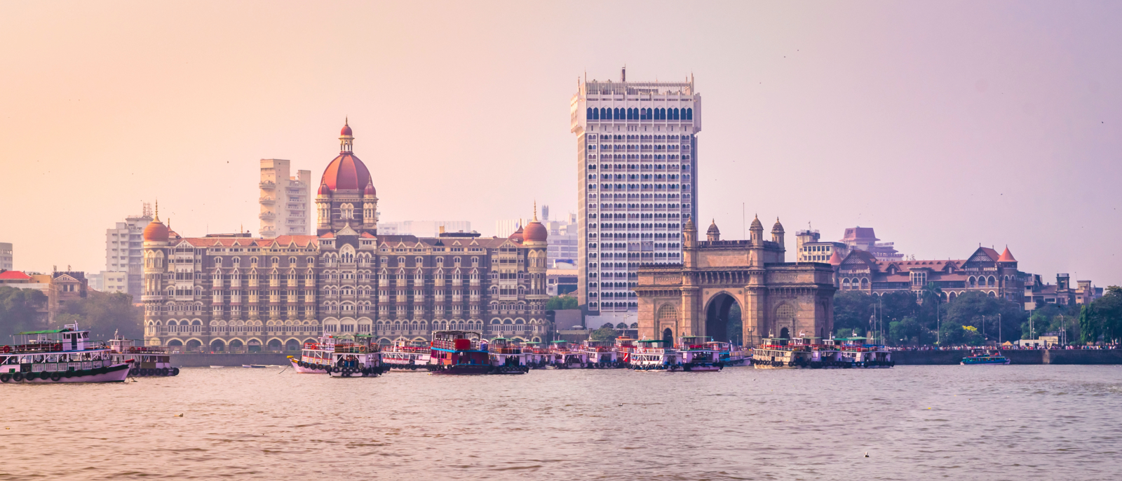 Vue panoramique sur la ville de Mumbai