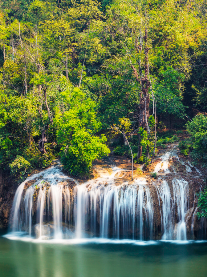 Sai Yok Yai waterfall in Sai Yok national park, Kanchanaburi, Thailand