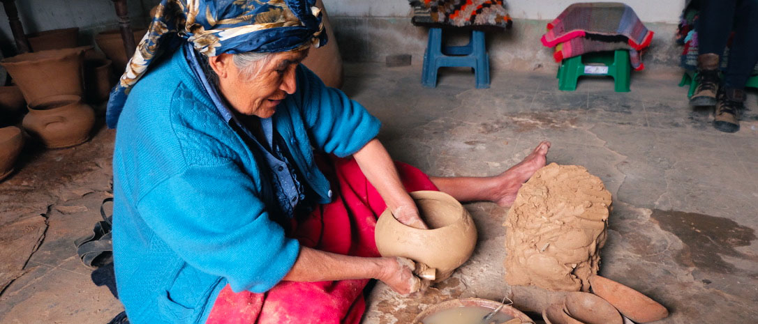 Pottery in Peru