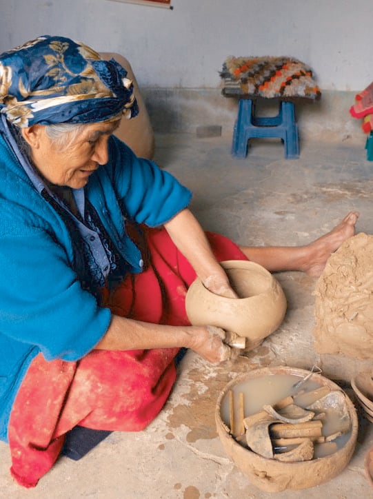 Pottery in Peru