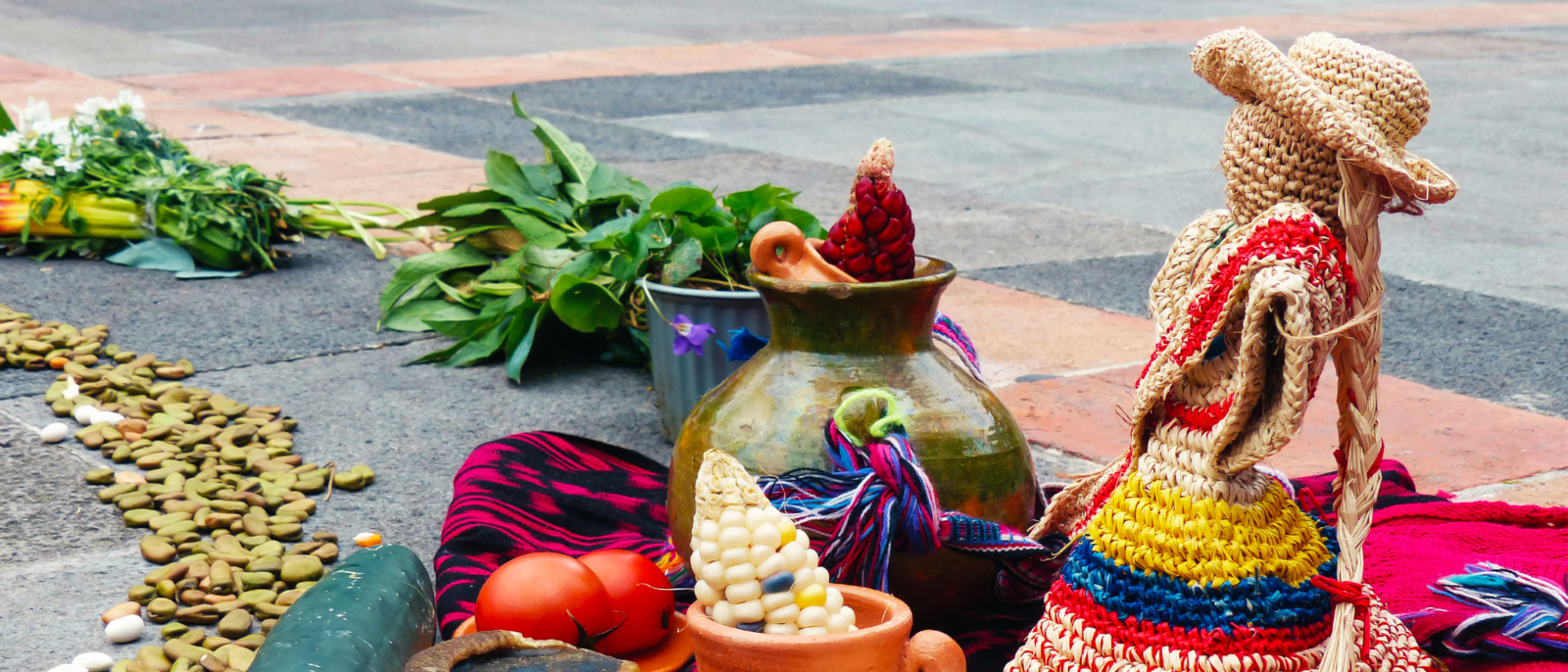 pachamama offering in sacred valley