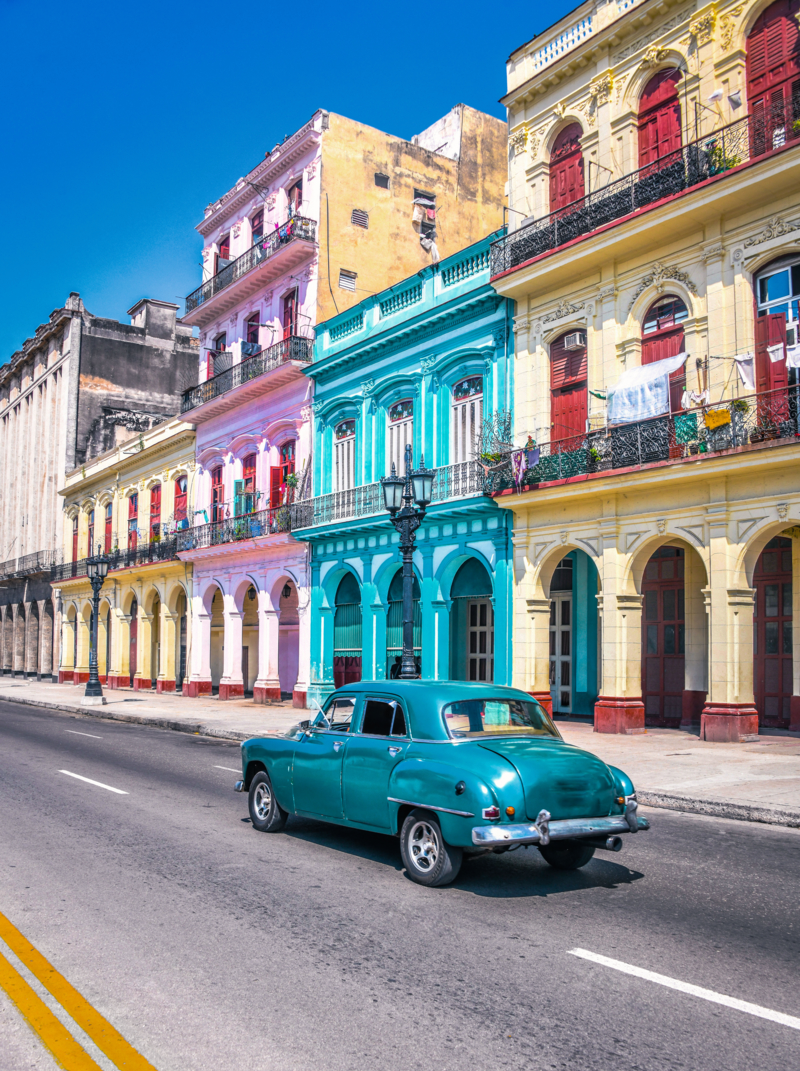 Colorful Facades Havana, Cuba